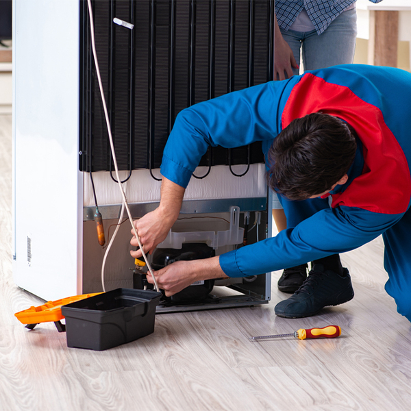 how long does it usually take to repair a refrigerator in Middle Point